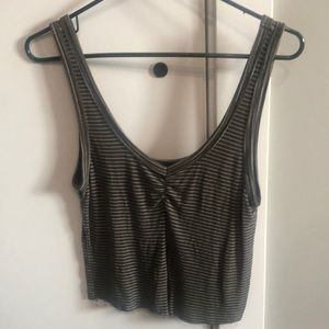 American eagle cropped tank